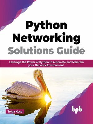 cover image of Python Networking Solutions Guide